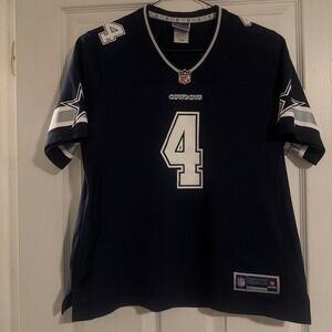 Women's Dallas Cowboys Dak Prescott Jersey, Size Medium